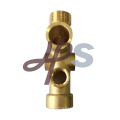 7 way brass beam with union for underfloor heating brass manifold system